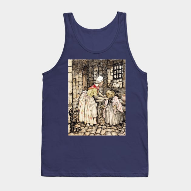 Mr. Toad Escapes - The Wind in the Willows - Arthur Rackham Tank Top by forgottenbeauty